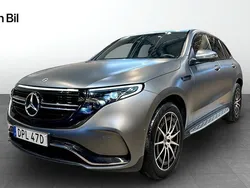 Grå Begagnad 2021 Mercedes EQC400 AMG SUV | 439 900 kr (Bra pris)