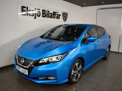 Blå (blåmetallic) Begagnad 2021 Nissan Leaf 360º Halvkombi | 154 500 kr (Bra pris)