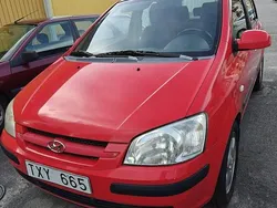 Röd Begagnad 2003 Hyundai Getz Halvkombi | 7 500 kr (Superpris)
