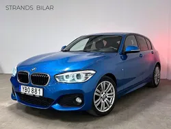 Blå Begagnad 2016 BMW 118 M Sport Halvkombi | 169 000 kr (Marknadspris)
