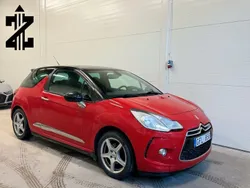 Röd Begagnad 2011 Citroën DS3 Halvkombi | 49 900 kr (Marknadspris)