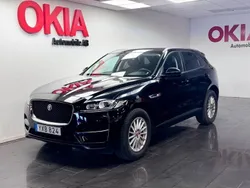 Svart Begagnad 2018 Jaguar F-Pace SUV | 239 900 kr (Marknadspris)