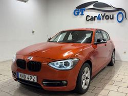 Orange Begagnad 2013 BMW 120 Sport Line Halvkombi | 99 500 kr (Marknadspris)