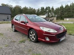 Röd Begagnad 2007 Peugeot 407 Kombi | 19 900 kr (Marknadspris)