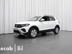 Vit (pure white) Begagnad 2024 VW T-Cross SUV | 214 500 kr (Marknadspris)