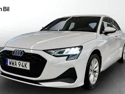 Vit Begagnad 2024 Audi A3 Sportback Proline Halvkombi | 319 000 kr (Lite dyr)