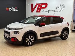 Vit Begagnad 2017 Citroën C3 PureTech Halvkombi | 109 800 kr (Marknadspris)