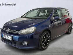 Mörkblå (mblå) Begagnad 2012 VW Golf VI Halvkombi | 65 000 kr (Marknadspris)