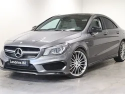 Mörkgrå Begagnad 2013 Mercedes CLA45 AMG AMG Sportkupé | 239 000 kr (Marknadspris)