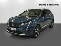 Blå Begagnad 2021 Peugeot 3008 GT SUV | 279 900 kr (Marknadspris)