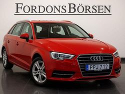 Röd Begagnad 2016 Audi A3 Kombi | 129 000 kr (Marknadspris)