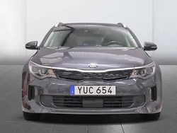 Grå Begagnad 2017 Kia Optima Hybrid 2 Sedan | 168 800 kr (Marknadspris)