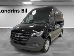 Svart Ny 2025 Mercedes Sprinter Van | 781 250 kr (Marknadspris)