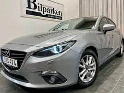 Grå Begagnad 2014 Mazda 3 Inclusive Halvkombi | 119 900 kr (Lite dyr)