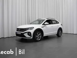 Vit (pure white) Begagnad 2022 VW Taigo R-line SUV | 234 500 kr (Marknadspris)