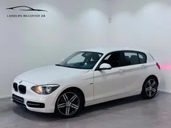 Vit Begagnad 2012 BMW 116 Sport Line Halvkombi | 89 900 kr (Marknadspris)