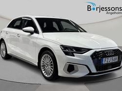 Vit Begagnad 2022 Audi A3 Sportback Proline Halvkombi | 249 000 kr (Lite dyr)