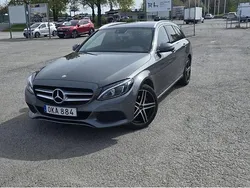 Grå Begagnad 2017 Mercedes C220 Avantgarde Kombi | 169 000 kr (Superpris)