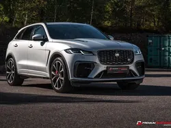 Grå (flux silver) Begagnad 2021 Jaguar F-Pace SVR SUV | 759 800 kr