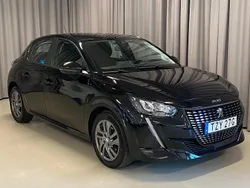 Svart Begagnad 2021 Peugeot 208 Active Halvkombi | 139 900 kr (Marknadspris)