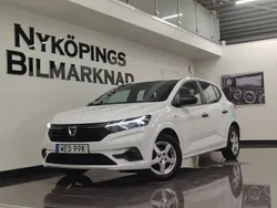Vit Begagnad 2022 Dacia Sandero Halvkombi | 149 700 kr (Marknadspris)