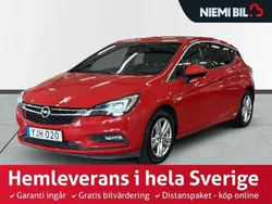 Röd Begagnad 2016 Opel Astra Dynamic Halvkombi | 154 900 kr (Marknadspris)