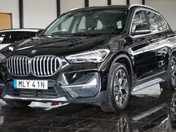 Svart Begagnad 2021 BMW X1 xLine SUV | 294 500 kr (Bra pris)