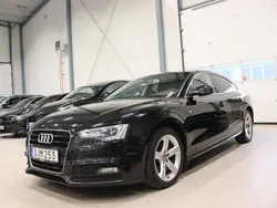 Svart Begagnad 2015 Audi A5 Sportback S-Line Halvkombi | 129 800 kr (Bra pris)