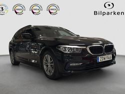 Svart Begagnad 2018 BMW 520 Kombi | 219 990 kr (Marknadspris)