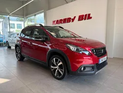 Röd Begagnad 2019 Peugeot 2008 GT-line SUV | 154 900 kr (Marknadspris)