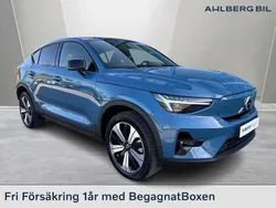 Blå Begagnad 2022 Volvo EC40 Ultimate SUV | 434 500 kr (Marknadspris)