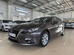 Brun (brun metallic) Begagnad 2015 Mazda 3 Inclusive Halvkombi | 126 900 kr (Marknadspris)