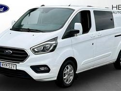 Vit (white) Begagnad 2021 Ford Transit Custom Limited Van | 192 000 kr (Bra pris)