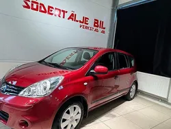 Röd Begagnad 2012 Nissan Note Minibuss | 49 899 kr (Marknadspris)