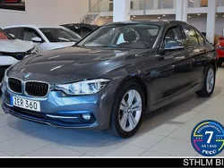 Grå (mineralgrå metallic) Begagnad 2018 BMW 320 Sport Line Sedan | 204 900 kr (Bra pris)