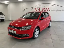 Röd Begagnad 2016 VW Polo Halvkombi | 99 900 kr (Marknadspris)