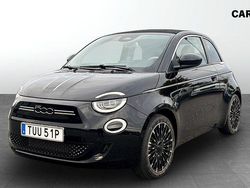Svart Ny 2024 Fiat 500C Cab | 279 900 kr