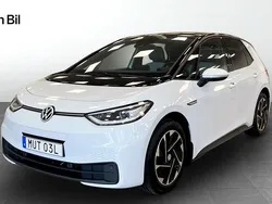 Vit Begagnad 2020 VW ID.3 Pro Performance Halvkombi | 224 800 kr (Marknadspris)