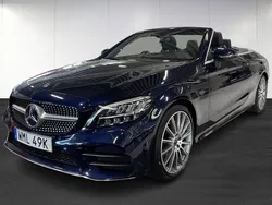 Mörkblå Begagnad 2019 Mercedes C200 AMG Cab | 399 000 kr (Marknadspris)