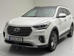 Vit Begagnad 2018 Hyundai Grand Santa Fe Premium SUV | 189 800 kr (Bra pris)