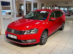 Röd Begagnad 2012 VW Passat Kombi | 99 900 kr (Marknadspris)