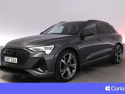Grå Begagnad 2022 Audi e-tron S-Line SUV | 499 900 kr (Lite dyr)