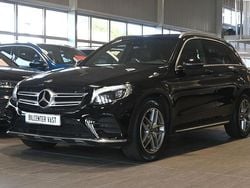 Svart Begagnad 2018 Mercedes GLC220 AMG SUV | 239 000 kr (Marknadspris)