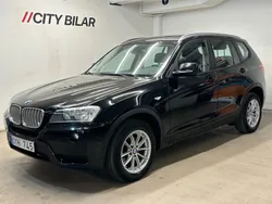 Svart Begagnad 2011 BMW X3 SUV | 124 900 kr (Marknadspris)