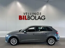 Grå Begagnad 2013 Audi A3 Sportback Halvkombi | 139 500 kr (Lite dyr)