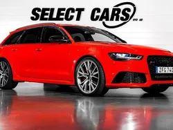 Röd Begagnad 2018 Audi RS6 Performance Kombi | 699 900 kr (Marknadspris)