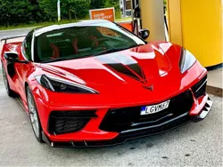 Röd Begagnad 2022 Chevrolet Corvette Stingray Sportkupé | 1 220 000 kr