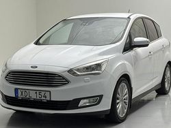 Vit Begagnad 2018 Ford C-MAX Titanium Minibuss | 94 900 kr (Superpris)
