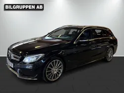 Svart Begagnad 2015 Mercedes C250 AMG Kombi | 159 900 kr (Dyr)