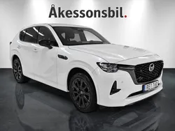 Rhodium white metallic Ny 2024 Mazda CX-60 Homura-Line SUV | 609 900 kr (Marknadspris)